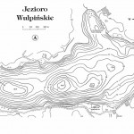 Wulpińskie – mapa batymetryczna